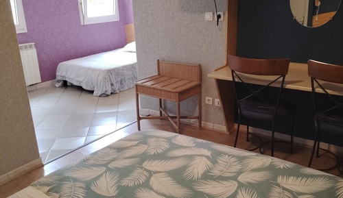 Club Quadruple Room, 1 Double Bed with Sofa bed, Private Bathroom