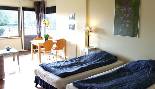 Family Room, Private Bathroom, Garden View