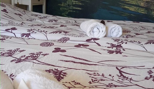 Double Room, Private Bathroom, Garden View