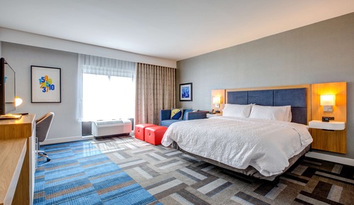 Room, 1 King Bed with Sofa bed, Accessible (Roll-In Shower)