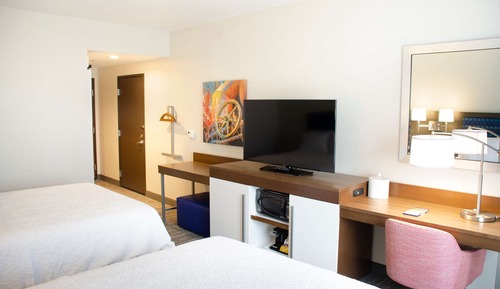 Room, 2 Queen Beds, Refrigerator & Microwave