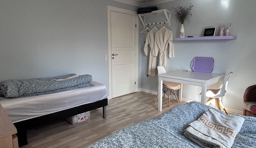 Standard Twin Room, 2 Twin Beds, Shared Bathroom, Ground Floor