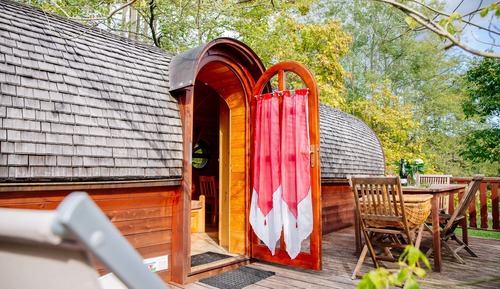 Mobile Home, 1 Double Bed with Sofa bed, Non Smoking (Roulotte Viticole)