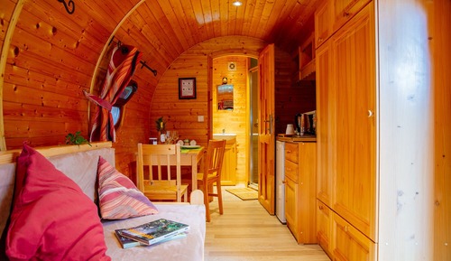 Mobile Home, 1 Double Bed with Sofa bed, Non Smoking (Roulotte avec Spa)