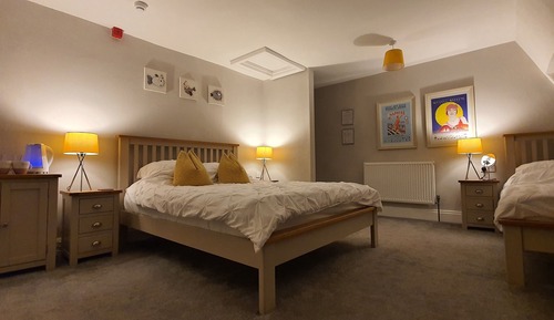 Family Room, City View