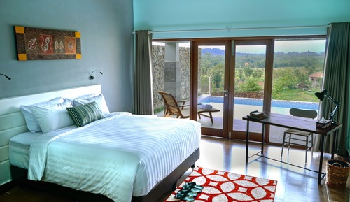 Deluxe Room, 1 King Bed, Private Pool, Mountain View
