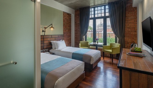 Deluxe Twin Room, 2 Twin Beds, Non Smoking, Bathtub