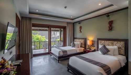 Suite Pool View Twin Bed (2 single beds)