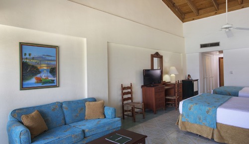 Double with frontal sea view