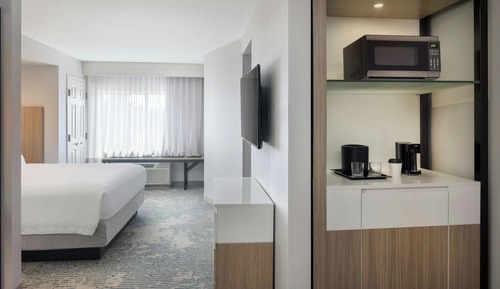 Suite, Multiple Beds, Hearing Accessible (Roll-in Shower)