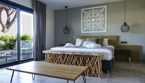 Deluxe Double Room, Bathtub, Marina View