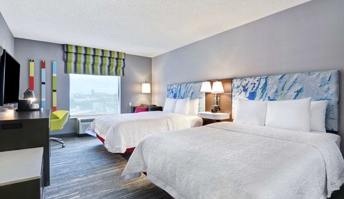 Two Queen Beds Accessible with Bathtub