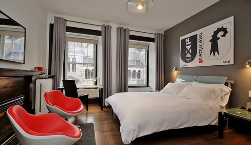 Superior Room, 1 Queen Bed, Fireplace