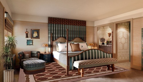 Deluxe Room, 1 King Bed, Garden View