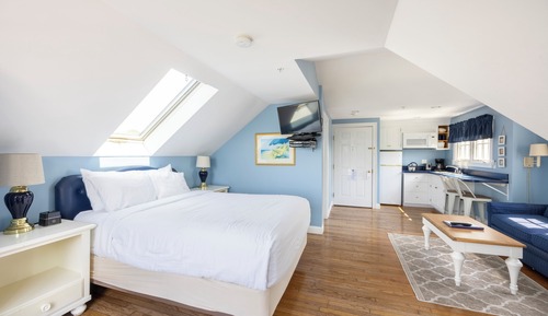 Deluxe Studio, 1 Queen Bed with Sofa bed