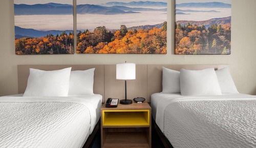 Room, 2 Double Beds, Smoking