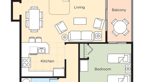 Standard Room, 3 Bedrooms, Non Smoking, Kitchen