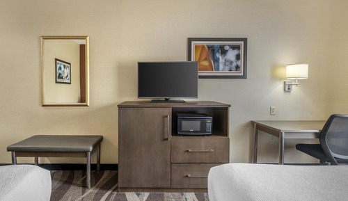 Standard Room, 2 Queen Beds, Non Smoking, Refrigerator & Microwave (with Sofabed)