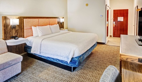 One King Bed, Non-Smoking Micro Fridge