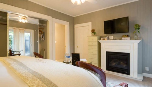 Deluxe Room, Fireplace