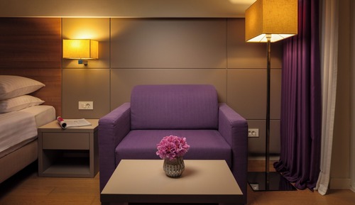 Premium Twin Room with Extra Bed and Sea View Balcony