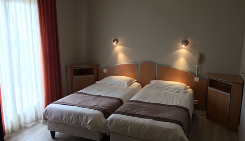 Suite Lits Jumeaux avec Terrasse Privée et Vue sur la Mer