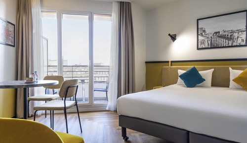 Studio, 1 Double Bed, Balcony