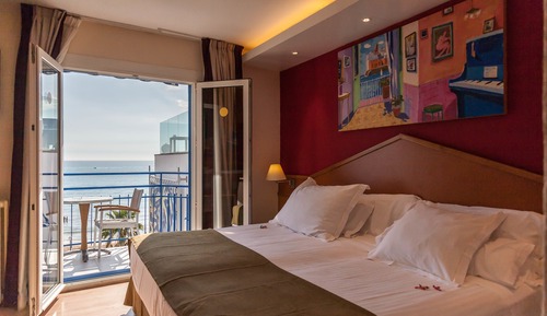 Double or Twin Room, Balcony, Sea View