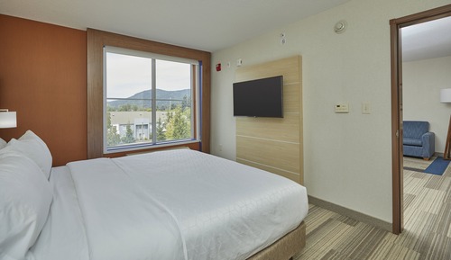 Suite, 1 King Bed, Accessible Bathtub, Non Smoking (Comm, Mobil, Access Tub)