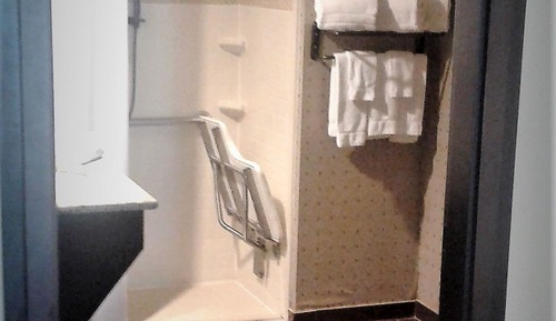Suite, 1 Queen Bed, Roll-in Shower, Kitchen (Roll-In Shower)