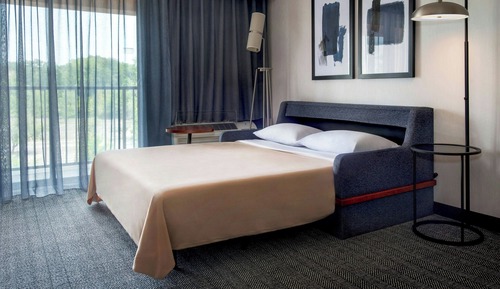 Suite, 1 King Bed with Sofa bed