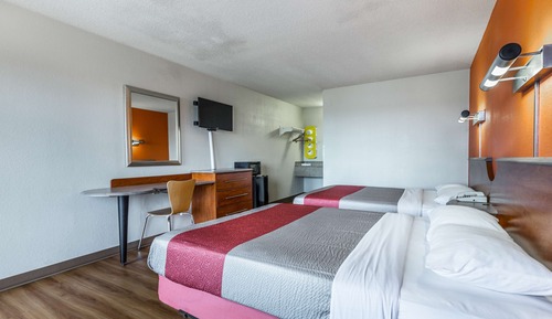 Deluxe Room, 2 Queen Beds, Smoking, Refrigerator & Microwave