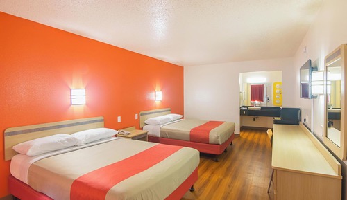 Room, 2 Queen Beds, Non Smoking, Refrigerator & Microwave