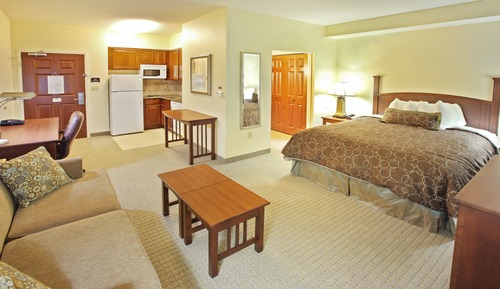 Studio Suite, 1 Queen Bed, Kitchen