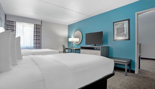 Suite, 2 Queen Beds, Non Smoking, Refrigerator & Microwave (with Sofabed)