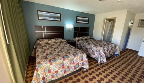 Double Room, 2 Double Beds, Non Smoking