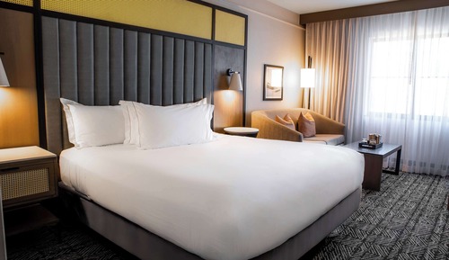 1 King Bed with Sofabed