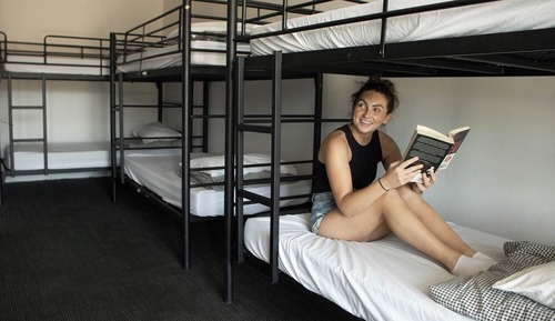 Mixed Dormitory with Private Bathroom- 6 Beds