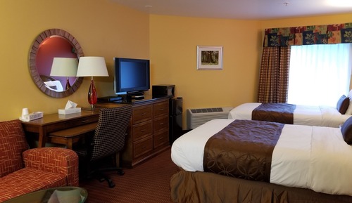 Deluxe Room, 2 Double Beds, Non Smoking, Patio