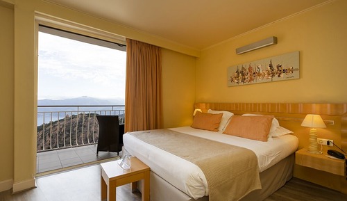 Luxury Double Room, 1 Queen Bed, Balcony, Sea View