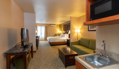Suite, 1 King Bed with Sofa bed, Non Smoking
