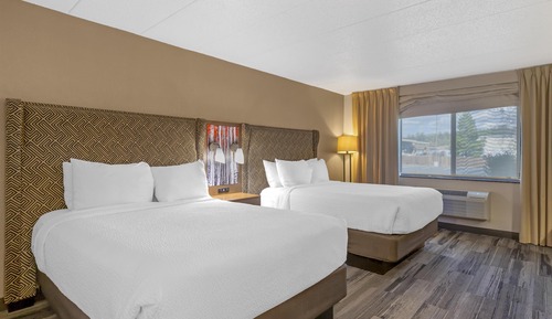 Standard Room, 2 Queen Beds, Accessible, Refrigerator & Microwave