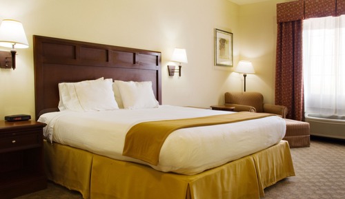 Standard Room, 1 King Bed, Accessible (Communication, Roll-In Shower)
