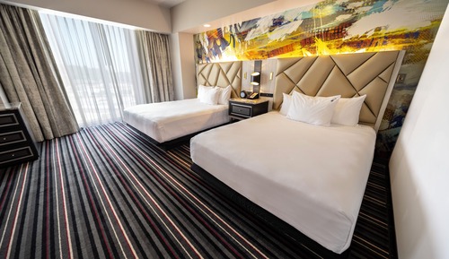 Suite, 2 Queen Beds, Tower (Hard Rock, ADA)