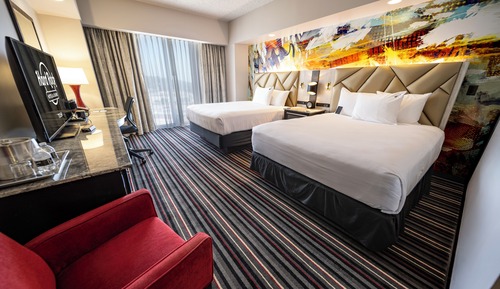 Room, 2 Queen Beds, Tower (Hard Rock)