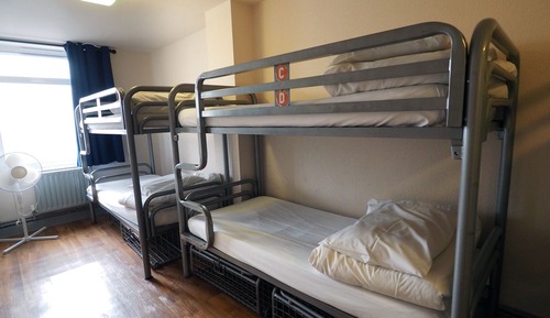 Bed in 8 Bed Dorm with Shared Bathroom