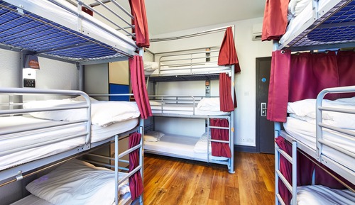 Private 9 bed dorm with shared bathroom