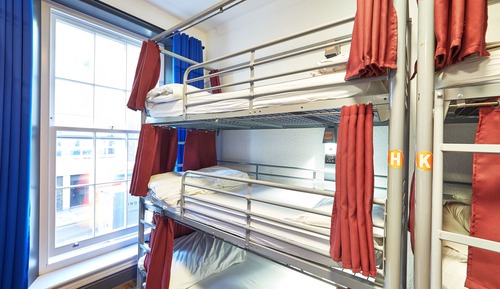 Bed in 12 Bed Dorm with Shared Bathroom