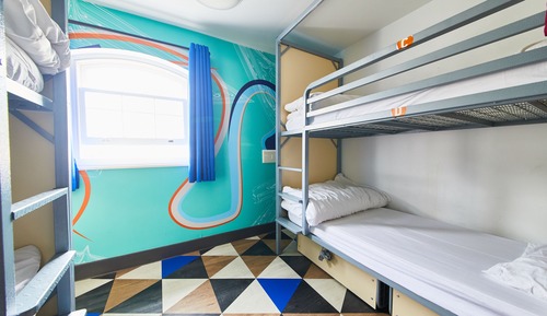 Private 4 Bed Dorm with Shared Bathroom