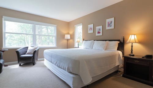Deluxe Studio Suite, 1 King Bed with Sofa bed, Non Smoking, Garden View
